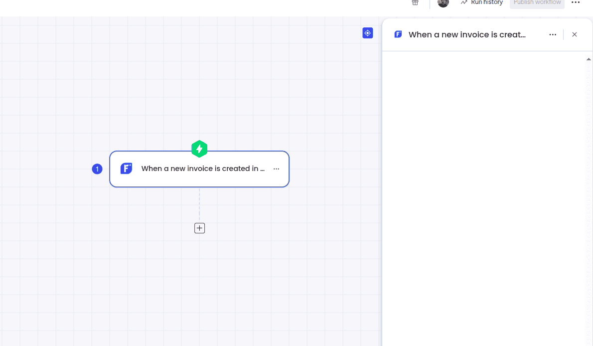 Search for FreshBooks in the Integrate section