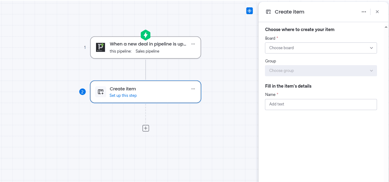 Adding the PipedrivePlus action to your workflow